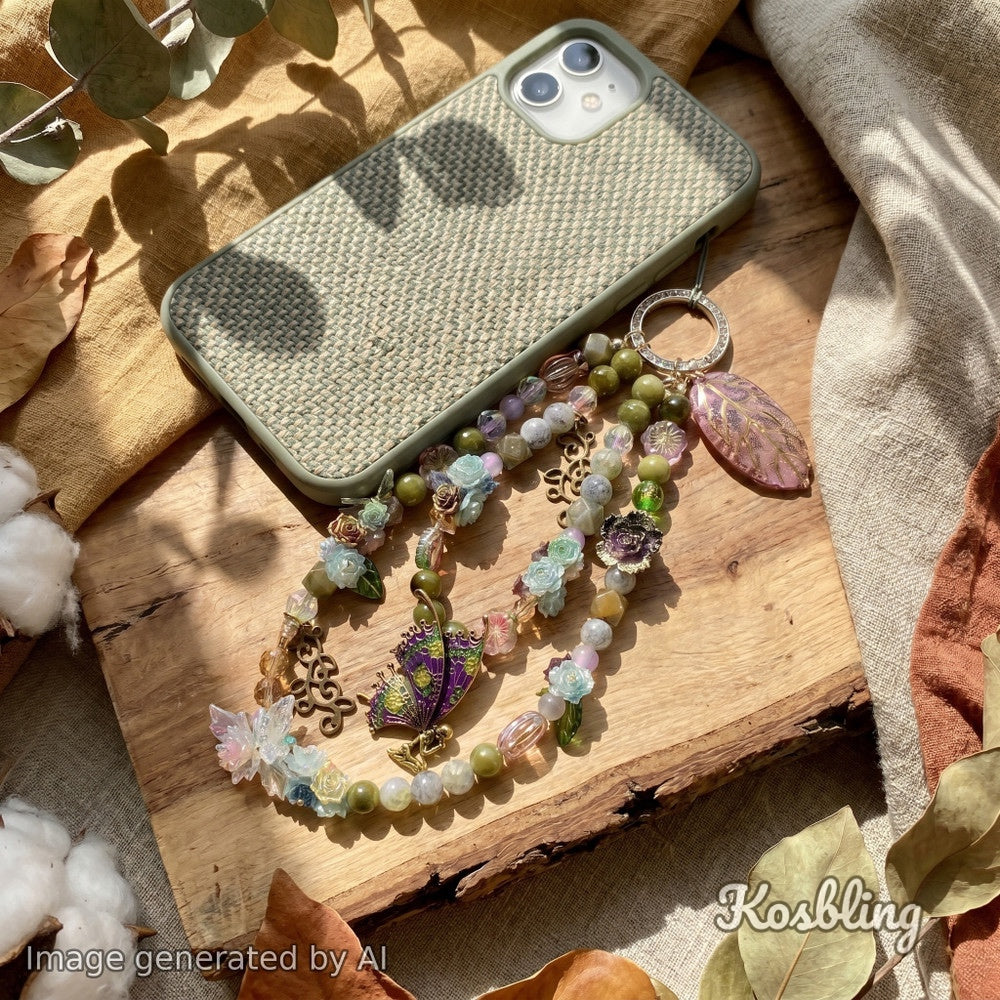 Forest Whispers - Nail & Beads Mix-glow(miki)- NailC