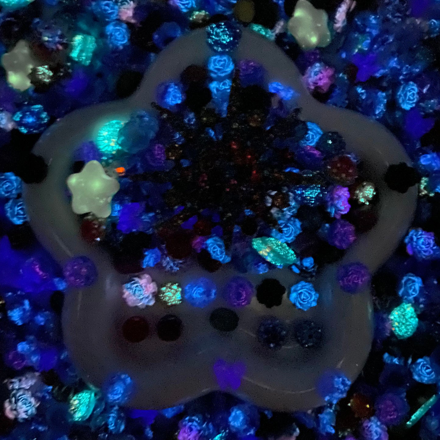 Rainbow Starlight - Nail & Beads Mix-glow(miki)- NailC