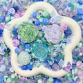 Floral Pastels  - Nail charm + Rose Mix-glow(Miki)- FC1