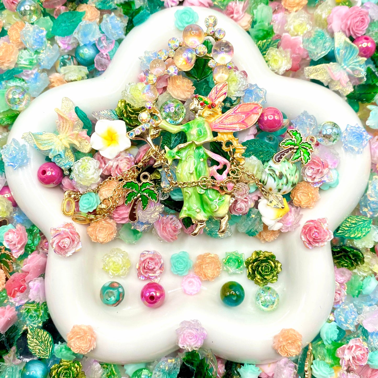 Tropical Pixie - Nail & Beads Mix-glow(miki)- NailC