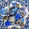 Sapphire Storm Queen- Rose Bouquet Mix - glow