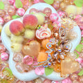 【Buy One Get One Equal Volume For Free】Peach  Beads Mix for hanging ornament-BD