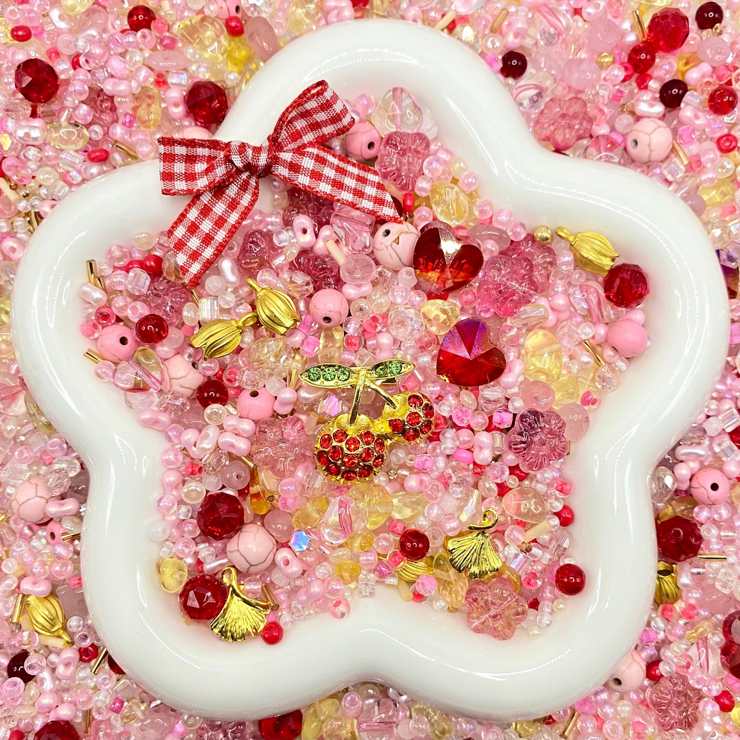 【20%OFF】Cherry Seed Beads Mix for Jewelry