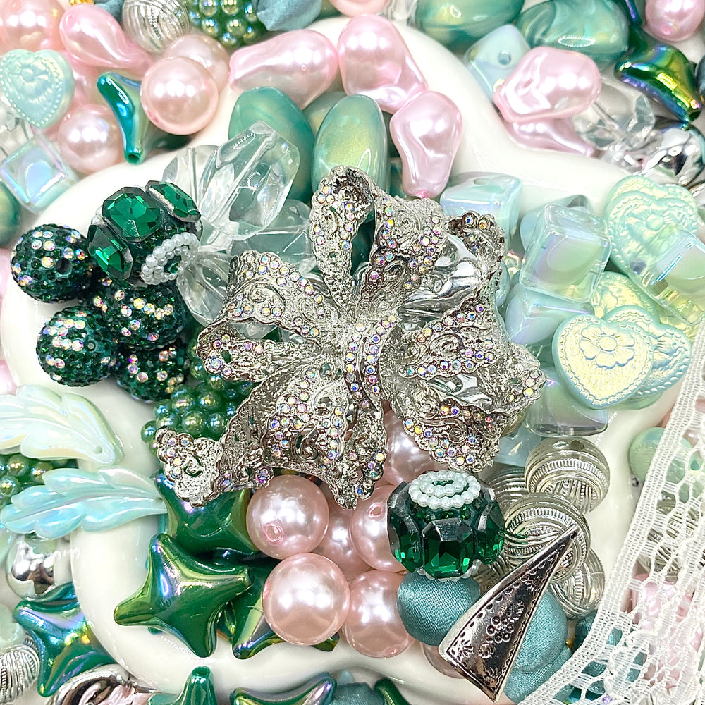 【Buy One Get One Equal Volume For Free】Afternoon Tea Beads Mix For Keychains(Miki)-BD