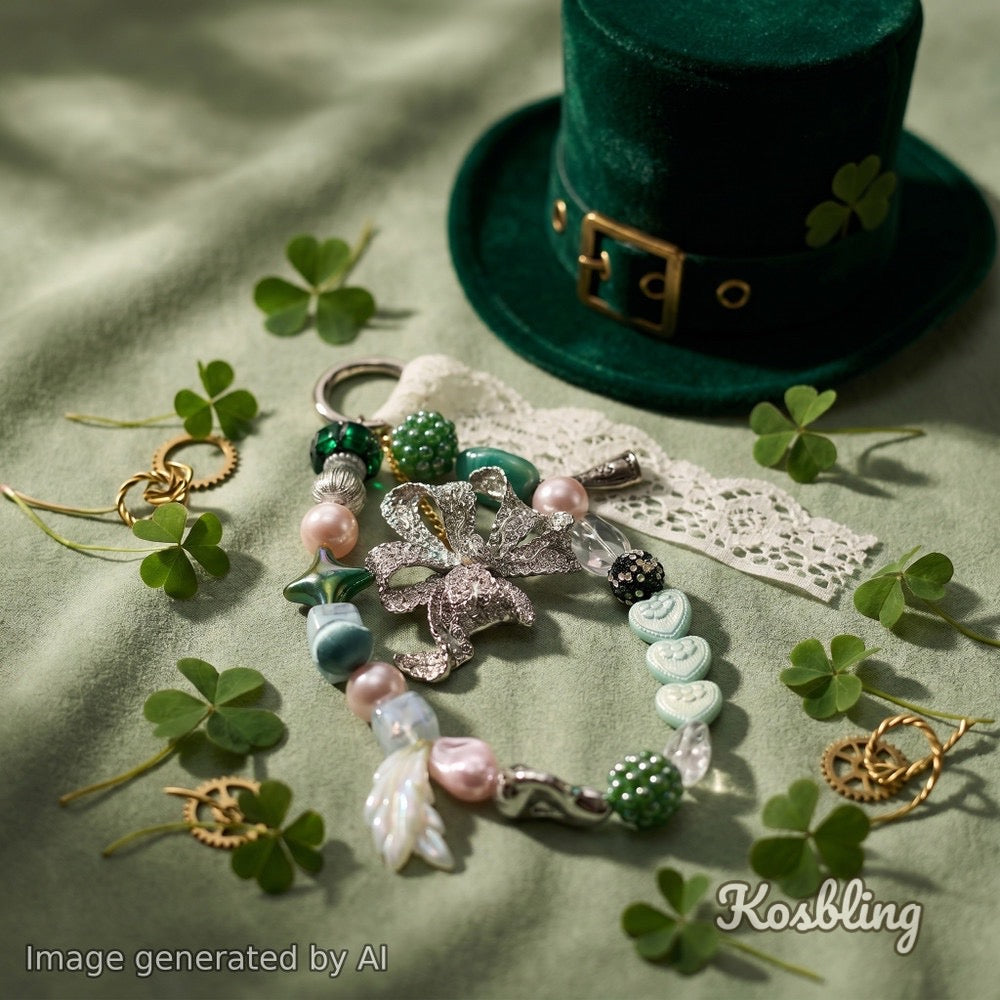 【Buy One Get One Equal Volume For Free】Afternoon Tea Beads Mix For Keychains(Miki)-BD