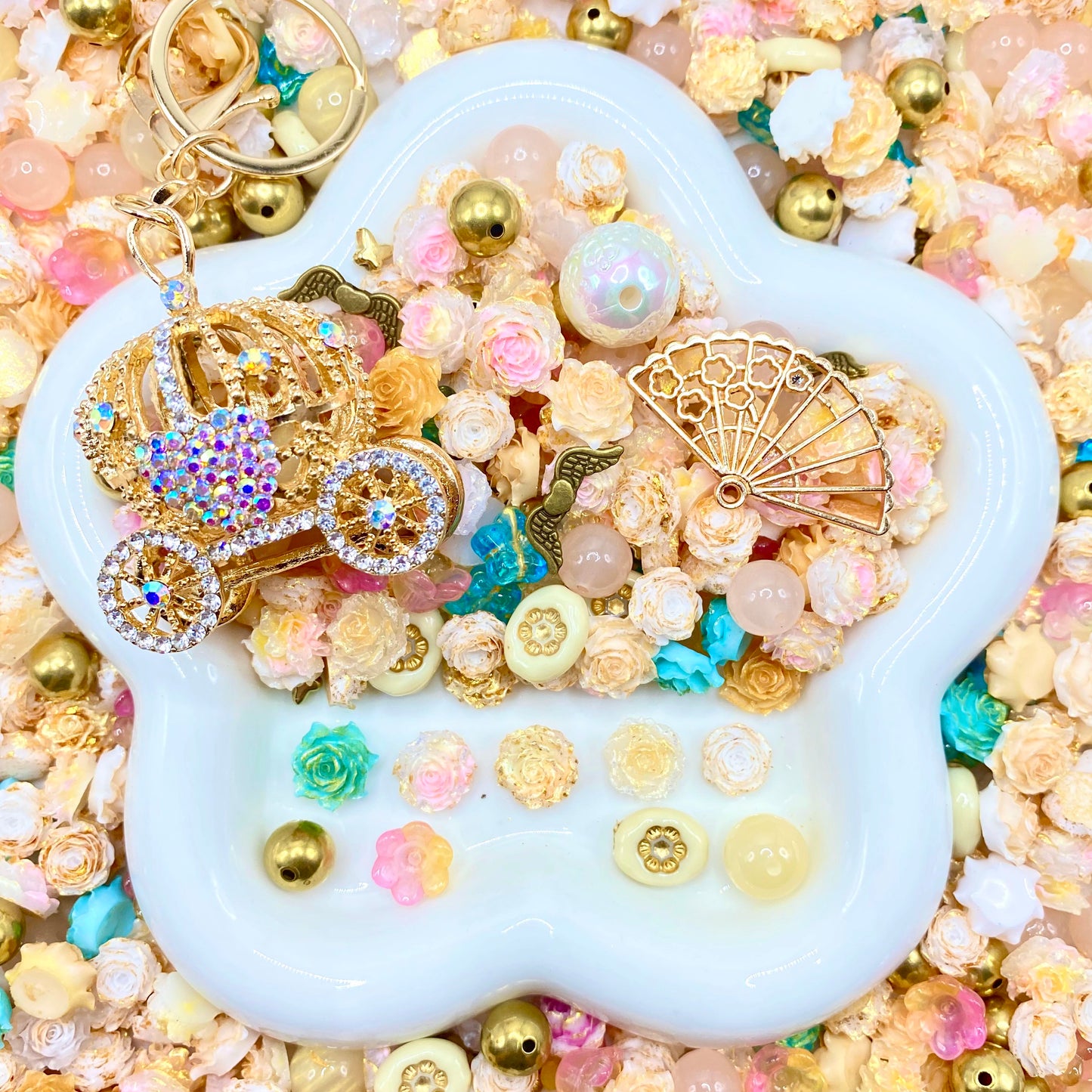 Vintage Elegance Nail & Beads Mix-glow(miki)- NailC