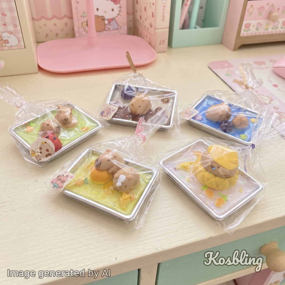 Capybara Squishy  -Kosbling Handmade Squishy