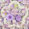 【Buy One Get Equal Volume for Free】Lavender Nail charm + Rose Mix-glow(Miki)- FC1