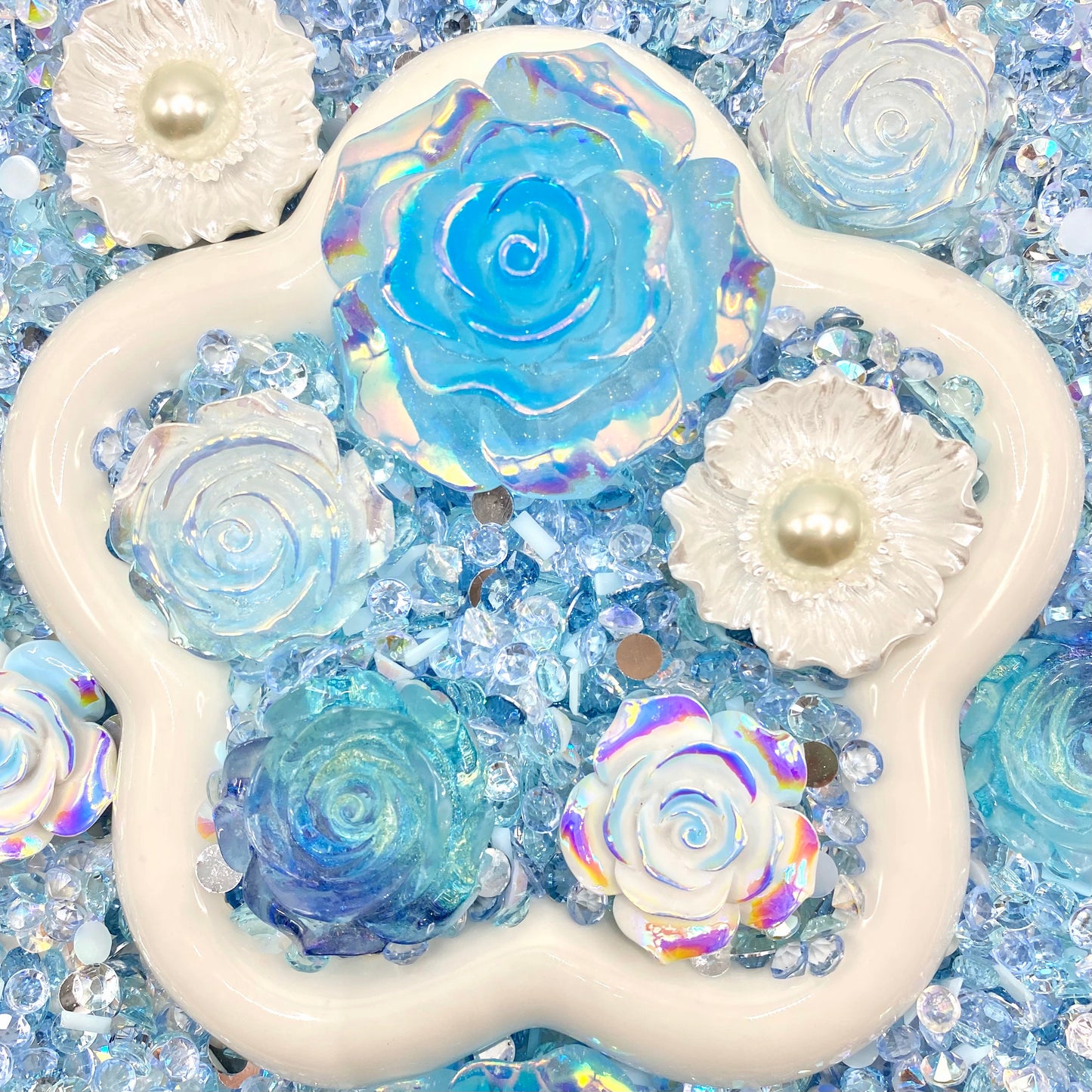 【30%OFF+Buy One Get One Equal Volumn For Free】Pearly Blue Rose Mix - glow(Miki)-FC1
