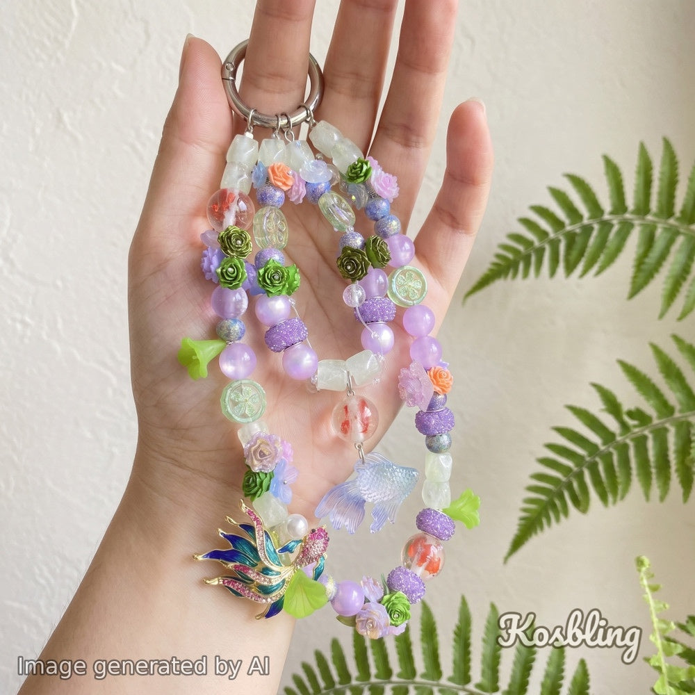【Buy One Get One Equal Volume For Free】Tropical Koi  - Nail & Beads Mix-glow(miki)- NailC