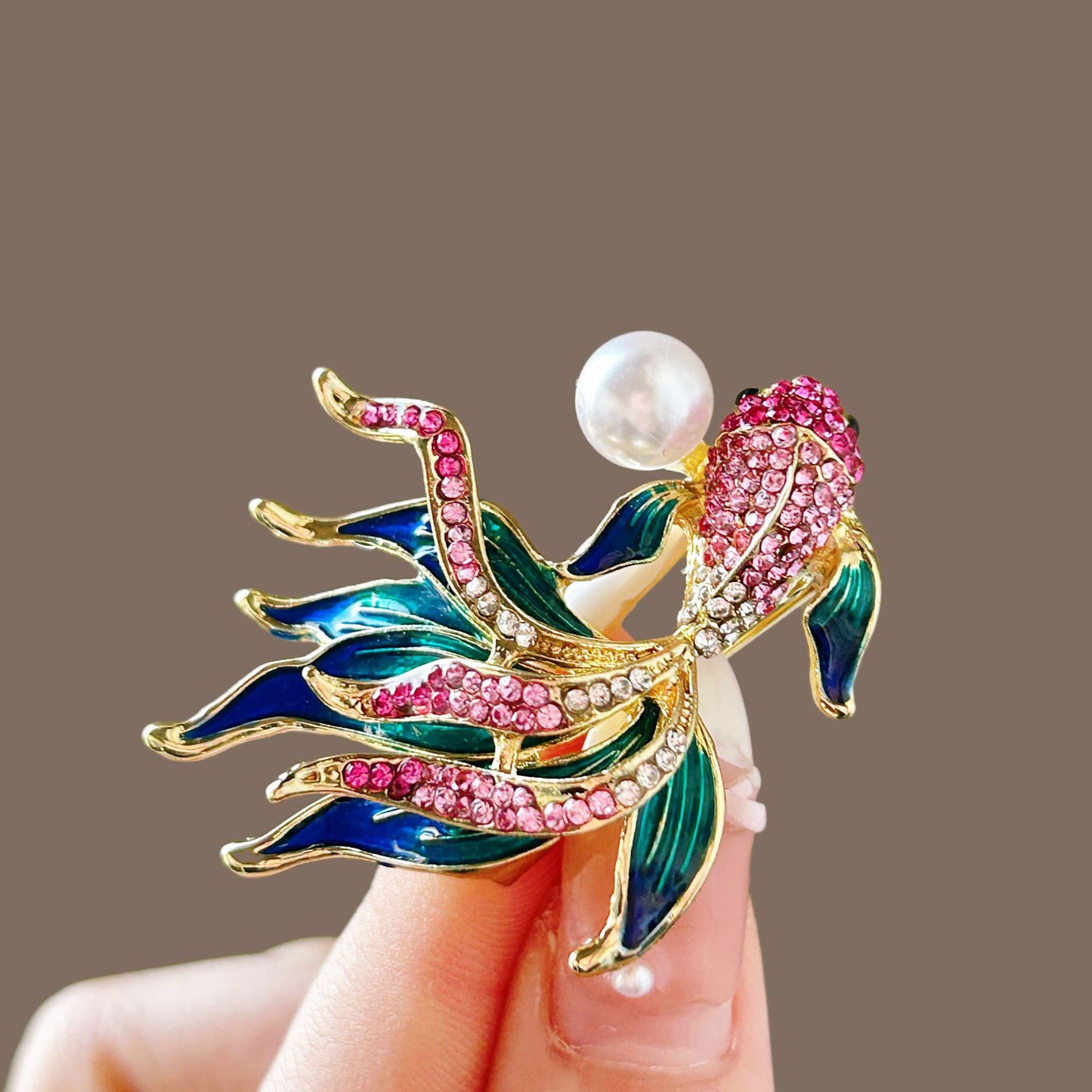 【Buy One Get One Equal Volume For Free】Tropical Koi  - Nail & Beads Mix-glow(miki)- NailC