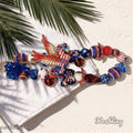 【Buy One Get One Equal Volume For Free】National Day Beads Mix for hanging ornament-BD