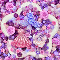 【Buy One Get Equal Volume for Free】Midsummer Nail charm + Rose Mix-glow(Miki)- FC1