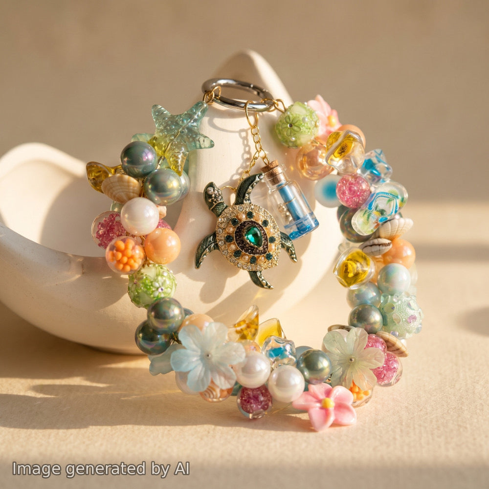 【Buy One Get One Equal Volume For Free】Bahama Breeze - Beads Mix for hanging ornament-BD