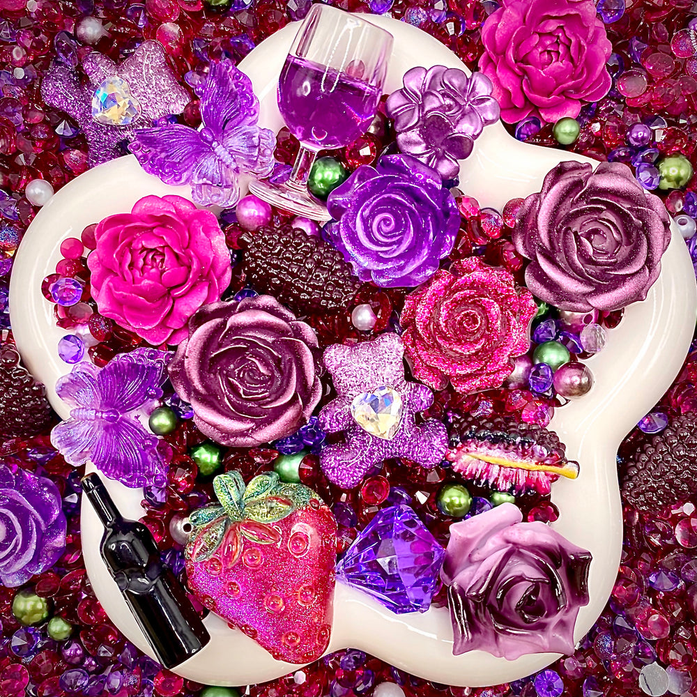 【Buy One Get One Equal Volumn For Free】Wine Rose Bouquet Mix - glow