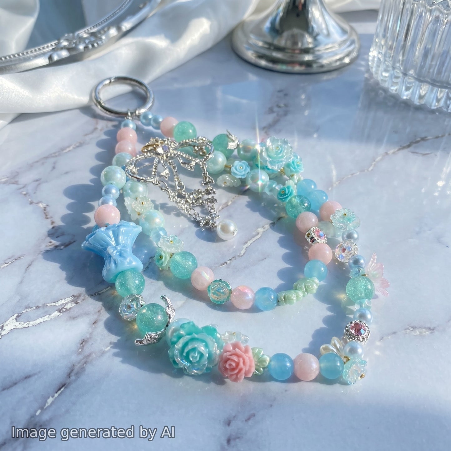 【Buy One Get One Equal Volume For Free】Court Nail & Beads Mix-glow(miki)- NailC