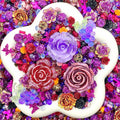 【Buy One Get Equal Volume for Free】Grape Nail Charm + Rose Mix-glow(Miki)- FC1