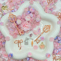 【15%OFF】Fancy Pink Nail Charm+Metal Mix-glow(Miki) - Nail-NC