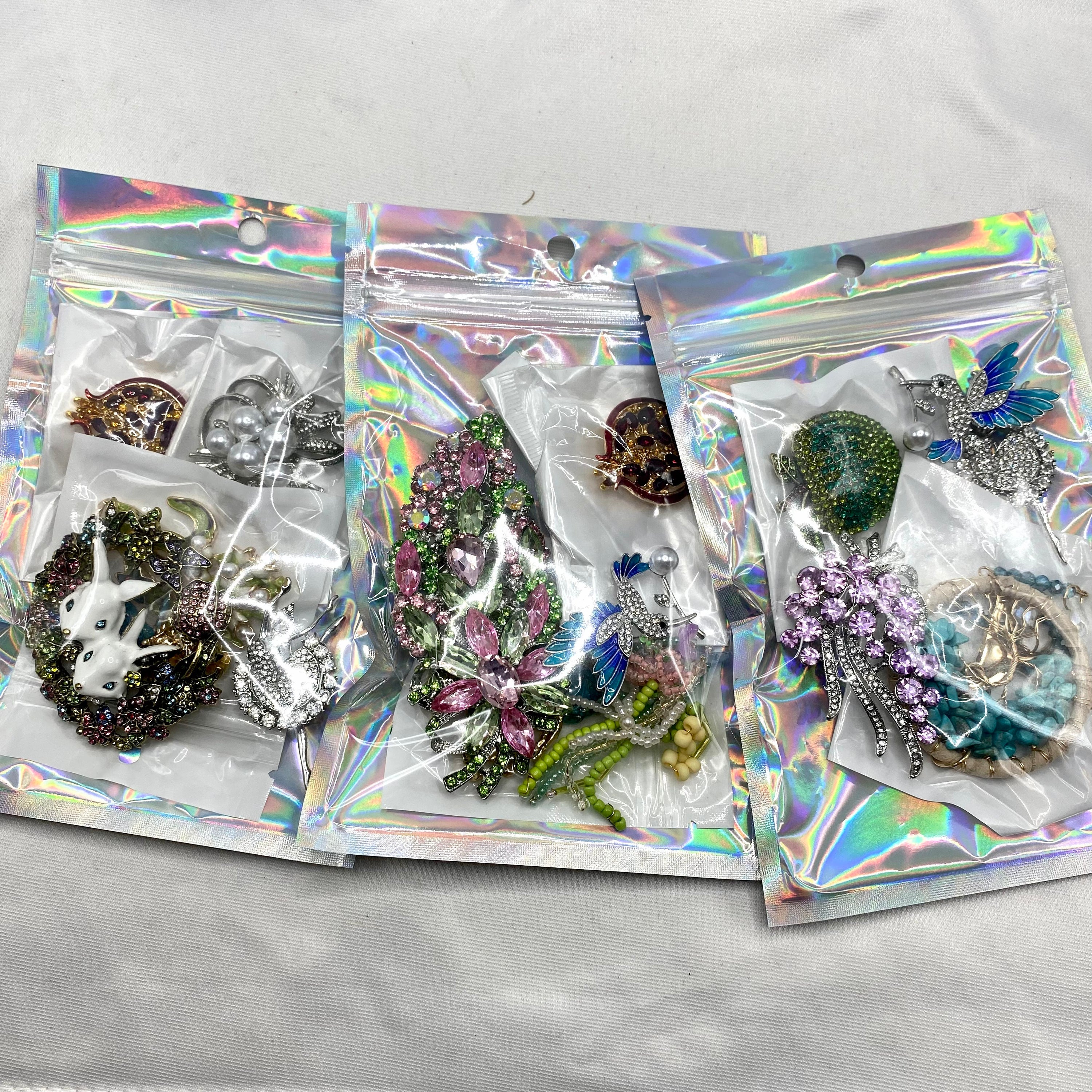 Brooch & Keychain Set