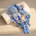 【Buy One Get One Equal Volume For Free】Blue Ballet Beads Mix For Keychains(Miki)-BD