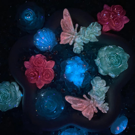 Teal Waters - Rose Mix-glow(Miki)- FC1
