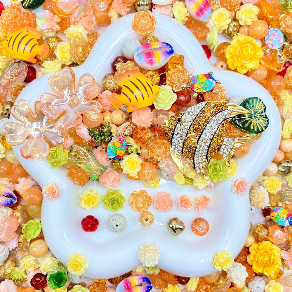 Coral Paradise - Nail & Beads Mix-glow(miki)- NailC