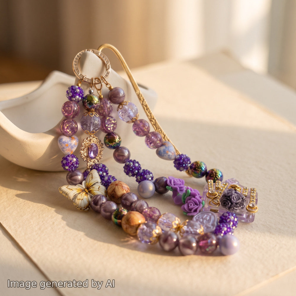 【Buy One Get One Equal Volume For Free】Princess Beads Mix For Keychains(Miki)-BD