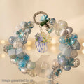【Buy One Get One Equal Volume For Free】Blue Beads Mix for hanging ornament-BD