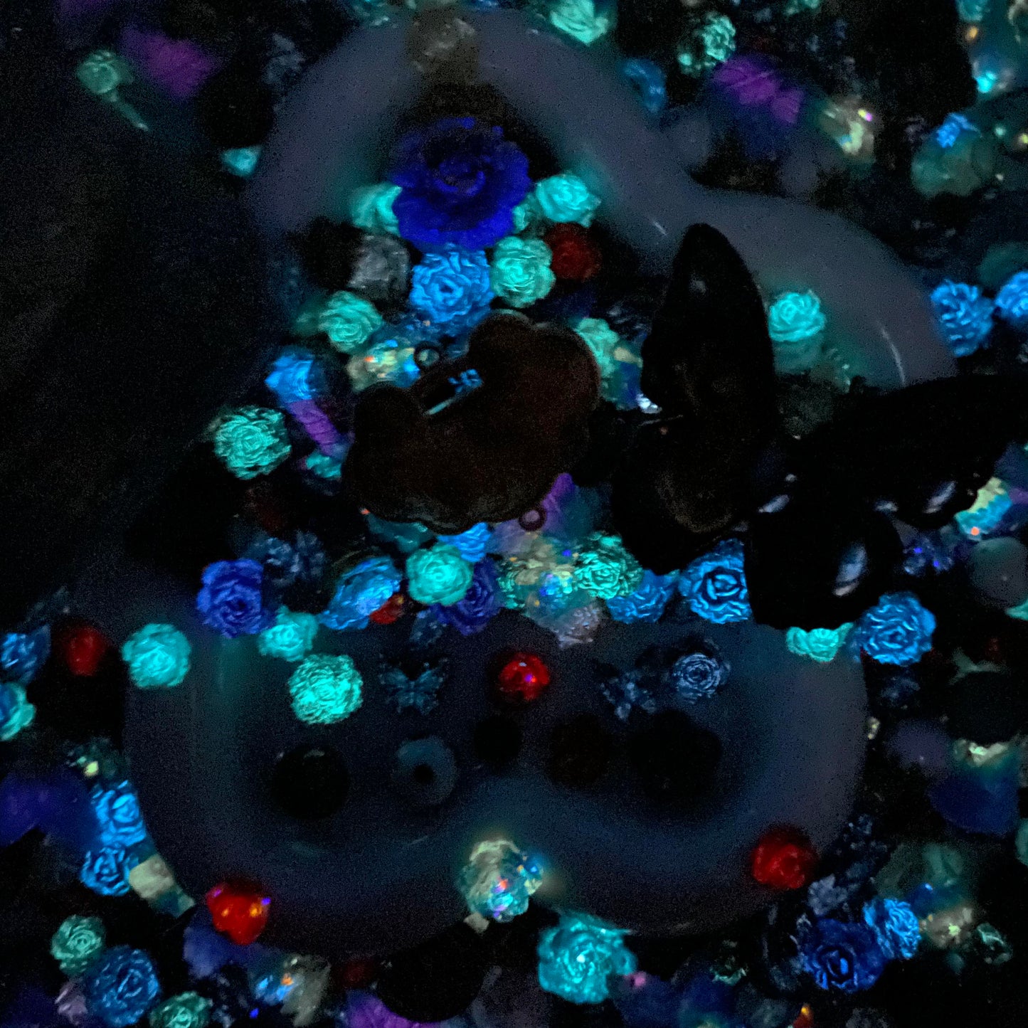 【Buy One Get One Equal Volume For Free】Brocade Nail & Beads Mix-glow(miki)- NailC