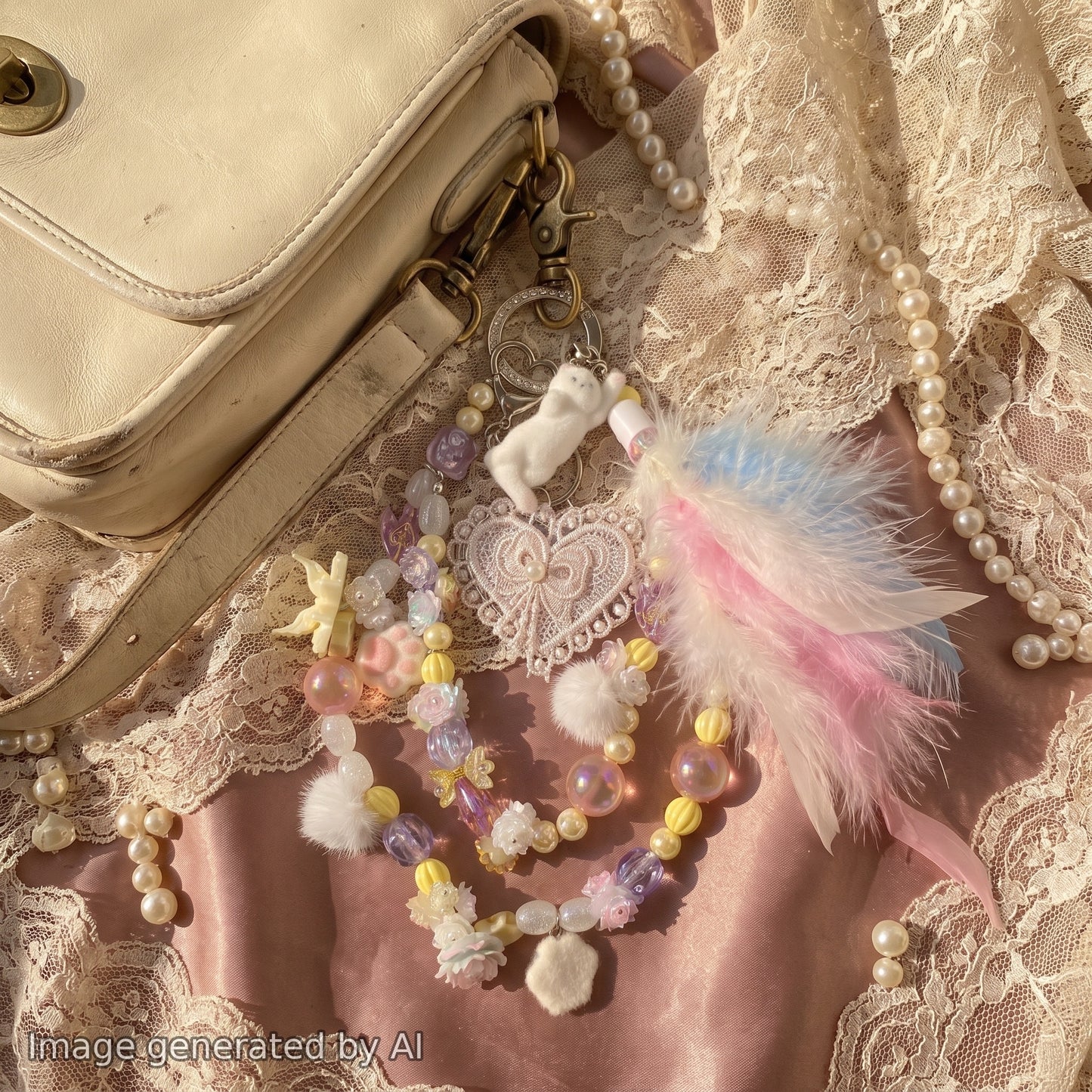 【Buy One Get One Equal Volume For Free】Cat Nail & Beads Mix-glow(miki)- NailC