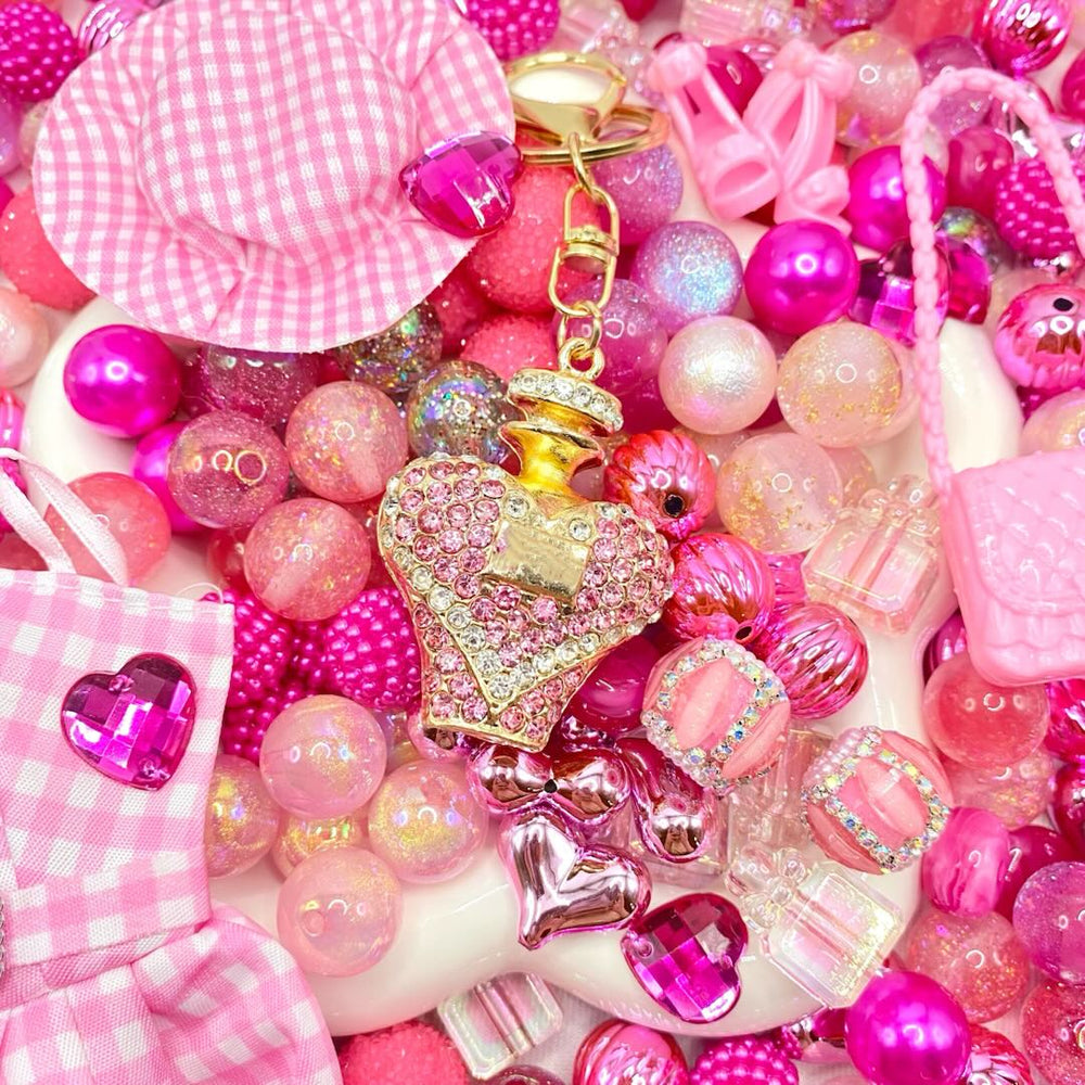 【Buy One Get One Equal Volume For Free】Girls - Beads Mix For Keychains(Miki)-BD