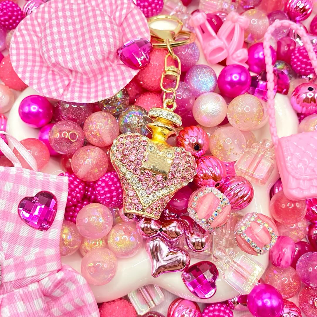 【Buy One Get One Equal Volume For Free】Girls - Beads Mix For Keychains(Miki)-BD