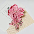 【Buy One Get One Equal Volume For Free】Pink Flower Beads Mix for hanging ornament-BD