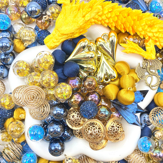【Buy One Get One Equal Volume For Free】Golden Dragon Beads Mix for hanging ornament-BD (Copy)