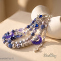 【Buy One Get One Equal Volume For Free】Blue Heart Beads Mix For Keychains(Miki)-BD