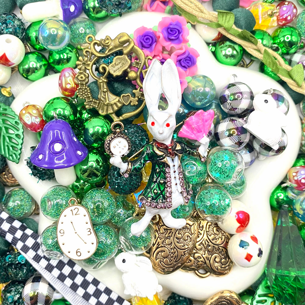 【Buy One Get One Equal Volume For Free】Alice Beads Mix for hanging ornament-BD
