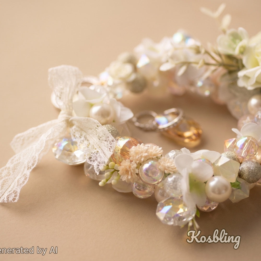 【Buy One Get One Equal Volume For Free】Wedding Beads Mix for hanging ornament-BD