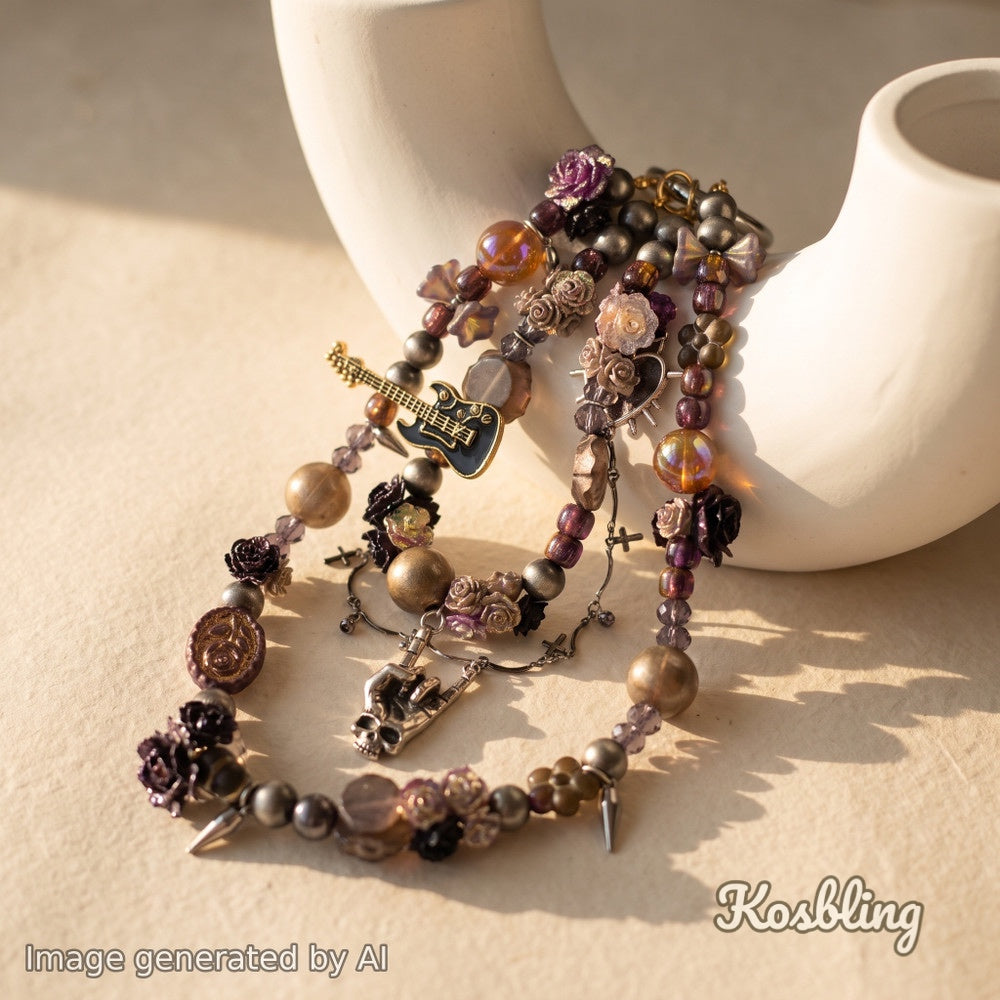 【Buy One Get One Equal Volume For Free】Rocking Nail & Beads Mix-glow(miki)- NailC