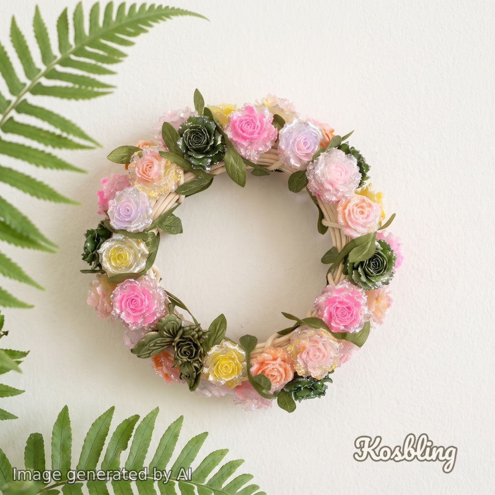 【Buy One Get One Equal Volume For Free】Soft Rose Nail Mix(20-25mm)-glow