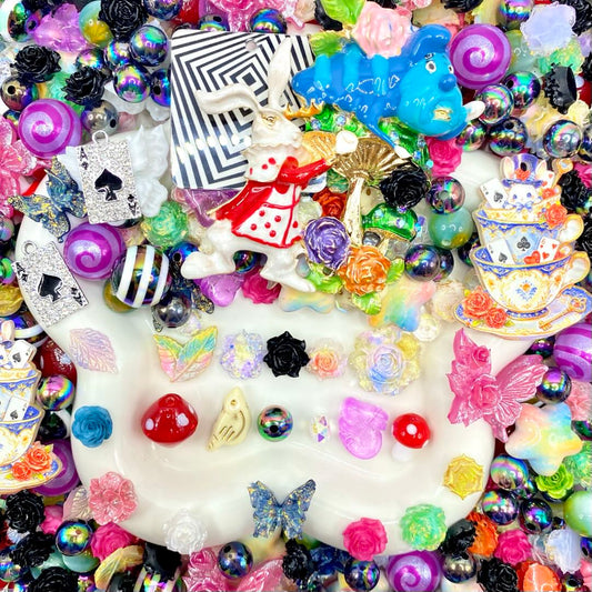Wonderland Tea Party - Nail & Beads Mix-glow(miki)- NailC