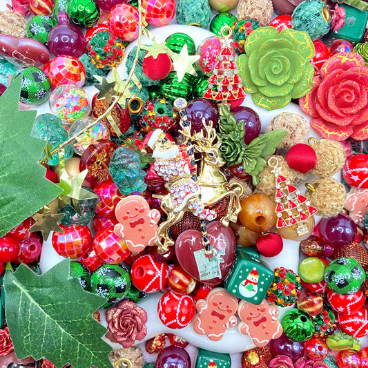 Holly Jolly July - Beads & Nail & Rose Mixes For  Hanging ornaments(Miki)-BD