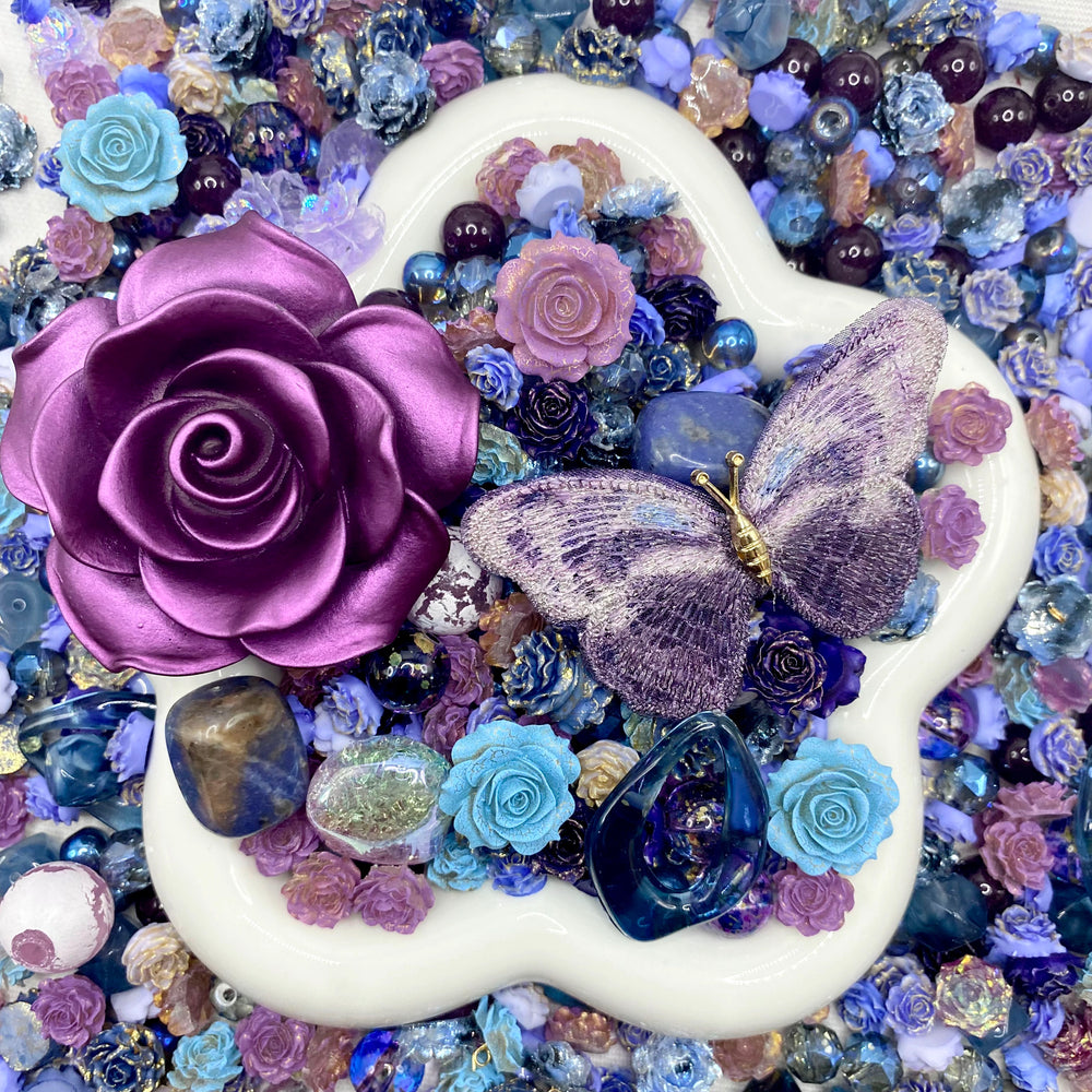 【Buy One Get One Equal Volume For Free】Textured Nail & Beads Mix-glow(miki)- NailC
