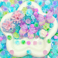 【Buy One Get One Equal Volume For Free】Pastel Nail Charm Mix glow(miki)- NailC