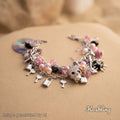 【Buy One Get One Equal Volume For Free】Black & Pink Beads Mix for Bracelet-BD