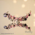 【Buy One Get One Equal Volume For Free】Black & Pink Beads Mix for Bracelet-BD
