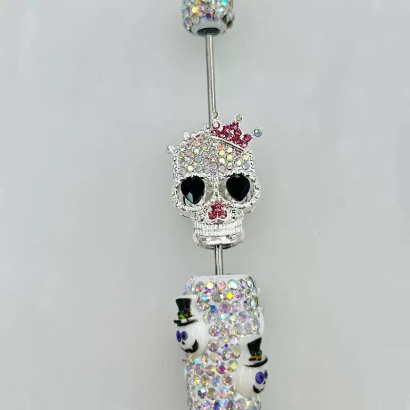 【Buy One Get One Equal Volume For Free】Black & Pink Beads Mix for Bracelet-BD