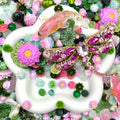 【Buy One Get One Equal Volume For Free】Lotus Nail & Beads Mix-glow(miki)- NailC