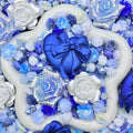 Something Blue - Nail Charm + Rose Mix-glow(Miki)- FC1
