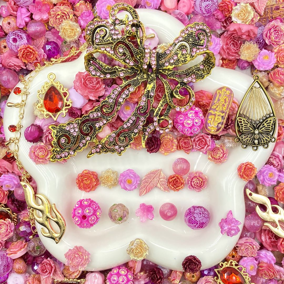 Sari Sunset - Nail & Beads Mix-glow(miki)- NailC