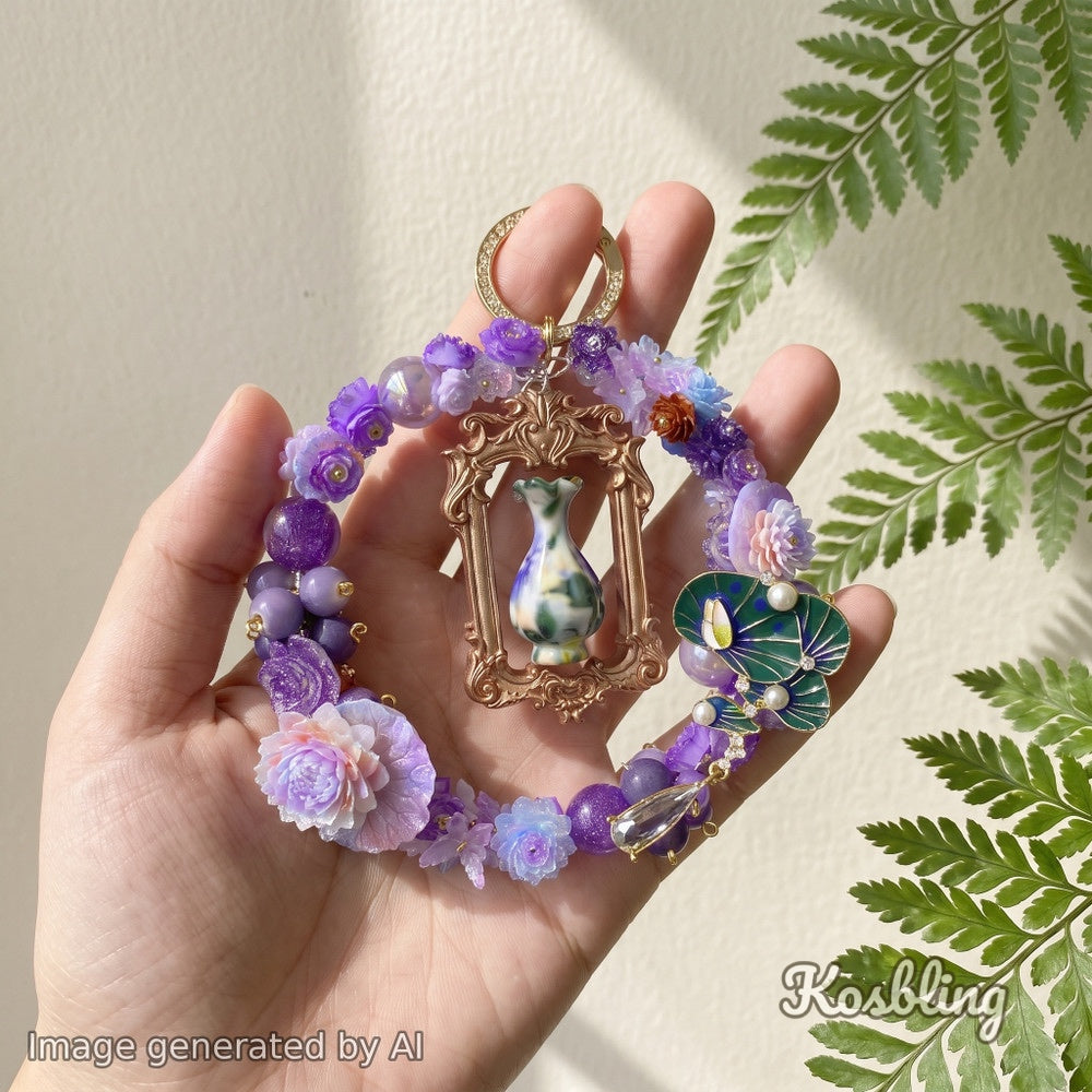 【Buy One Get One Equal Volume For Free】Monet Lotus Nail & Beads Mix-glow(miki)- NailC